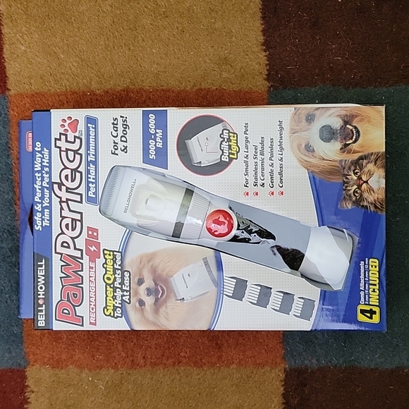 Bell Howell Dog New Paw Perfect Pet Hair Trimmer We Have Many